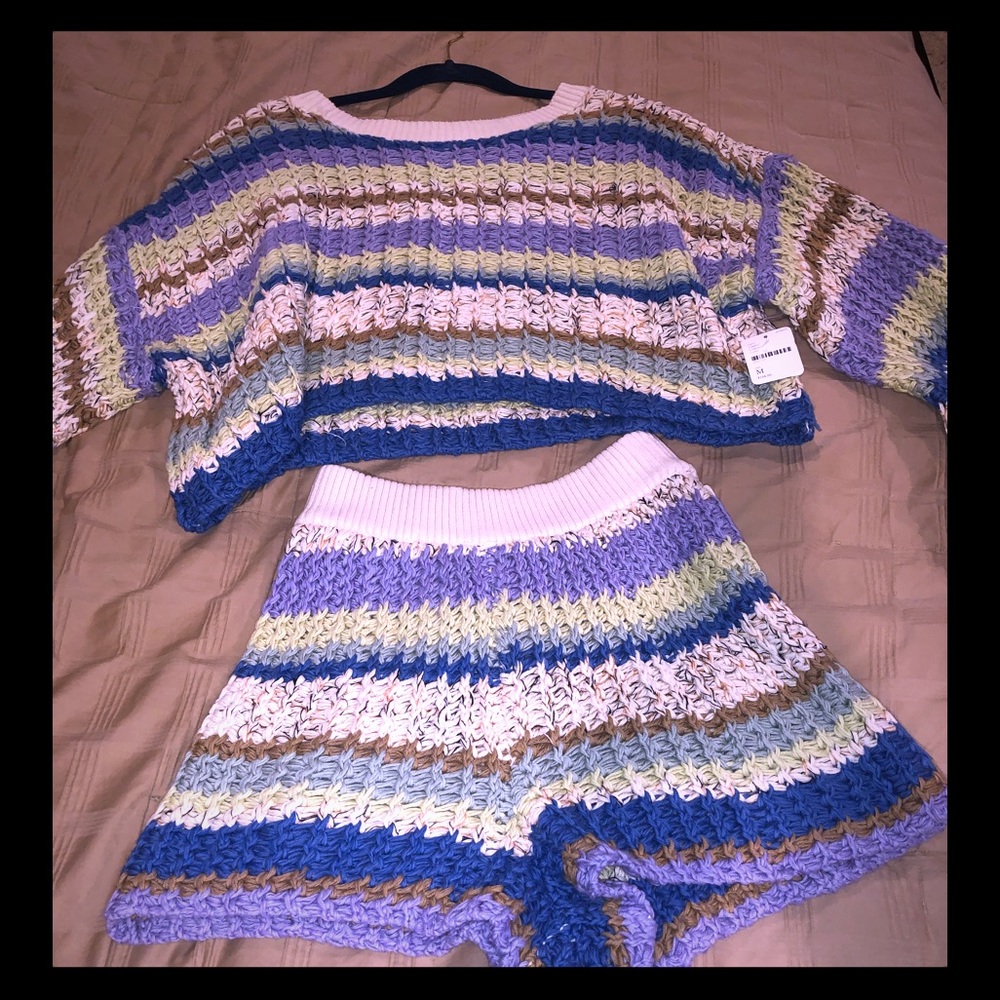 Brand new sold out free people crochet set💕💕